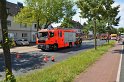 Unfall zwischen zwei KVB Bahnen Koeln Hoehenhaus Im Weidenbruch P032